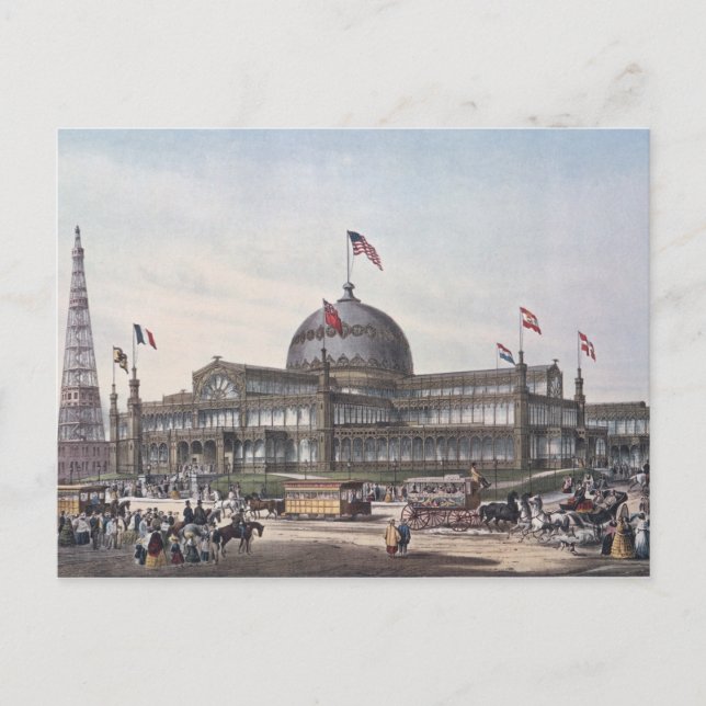 New York Crystal Palace Postcard (Front)