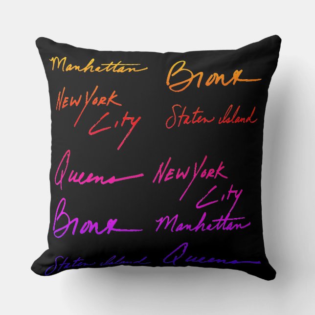 NEW YORK CUSHION (Front)