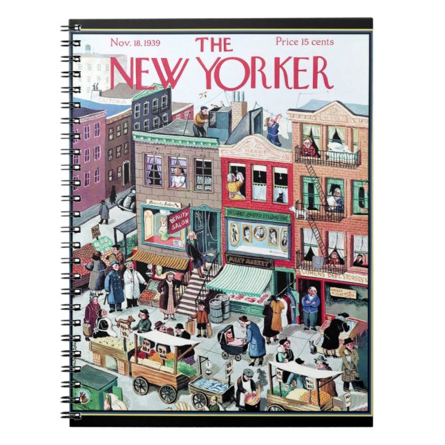 New York Daily Life  Notebook (Front)