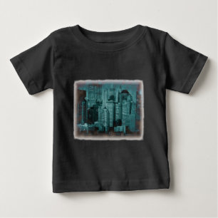 New York - Damaged Photo Effect Baby T-Shirt