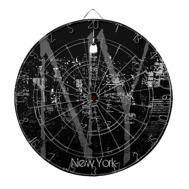 New York Dartboard New York Cool NYC Dartboard (Front)