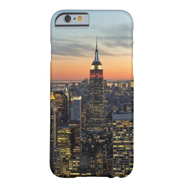 New York dawn skyline Case-Mate iPhone Case (Back)