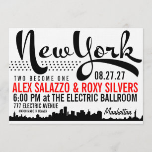 NEW YORK Destination Invitation