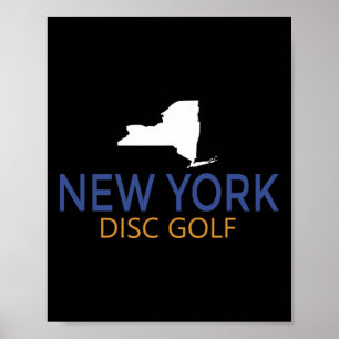 New York Disc Golf - Regional Tournament Gift Poster