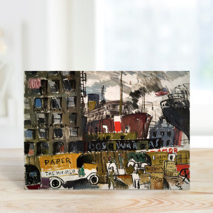 New York Docks   Joaquín Torres-García Card