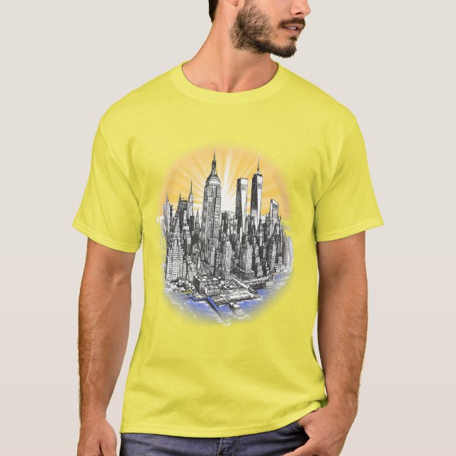 New York - docks T-Shirt (Front)