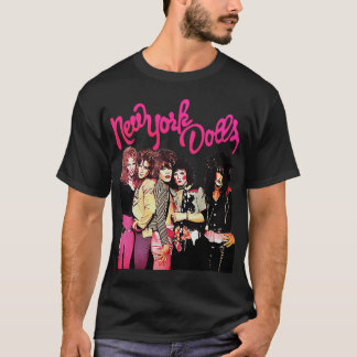 New York Dolls Full Band Glam Punk Vintage Design T-Shirt