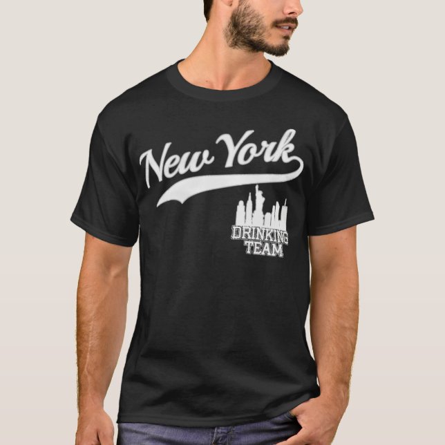 New York Drinking Team T-Shirt (Front)