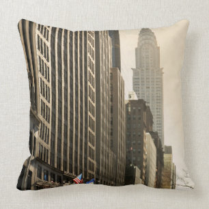 New York, E 42 St and Chrysler Building Cushion