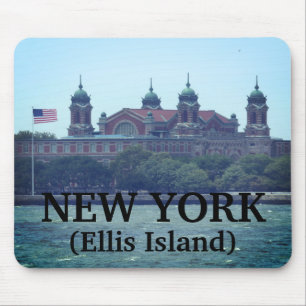 New York Ellis Island Mouse Mat