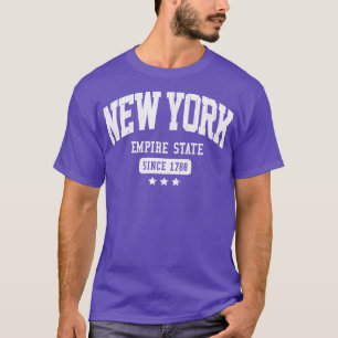New York Empire State Athletic Design T-Shirt