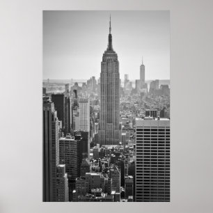 New York Empire State Poster