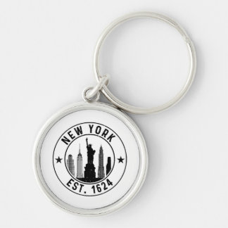 New York Est. 1624 New York City Lover Nyc Key Ring