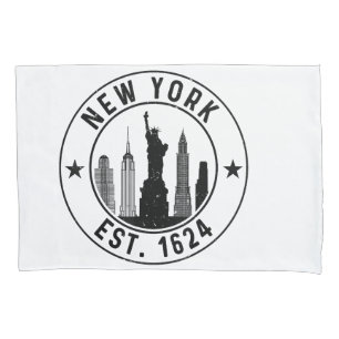 New York Est. 1624 New York City Lover Nyc  Pillowcase