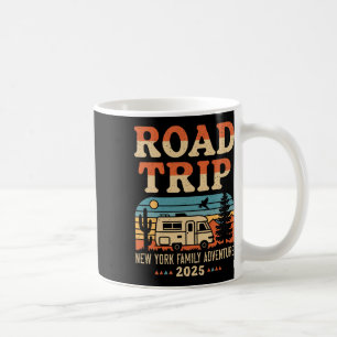New York Family Adventure Rv Camping Travel Road T Coffee Mug