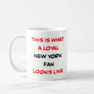 new york fan, loyal coffee mug