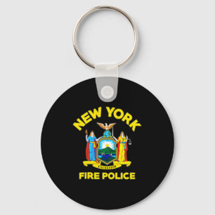 New York Fire Lice Department Firefighters Key Ring