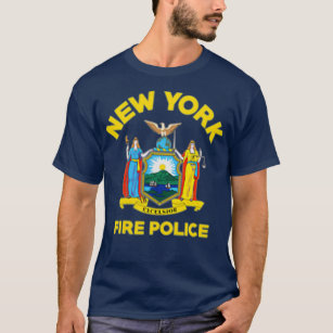New York Fire Police Department  Firefighters T-Shirt