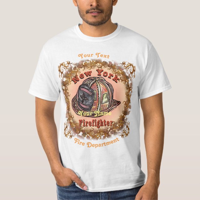 New York Firefighter t-shirt (Front)