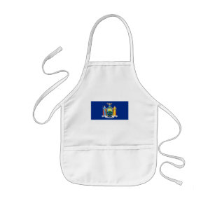 New York Flag, The Empire State, American Colonies Kids Apron