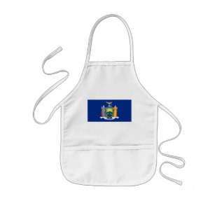 New York Flag, The Empire State, American Colonies Kids Apron