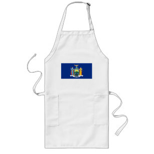 New York Flag, The Empire State, American Colonies Long Apron
