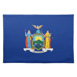 New York Flag, The Empire State, American Colonies Placemat