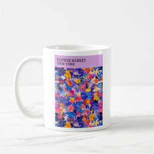 New York Flower Market poster Coffee Mug