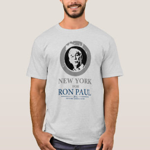 New York for Ron Paul 2012 T-Shirt