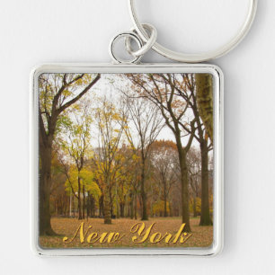 New York Forest Key Chain New York Souvenirs