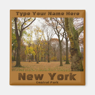 New York Fridge Magnet Personalised NYC Magnet