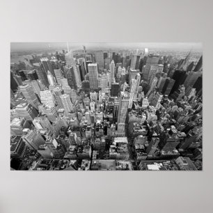 New York from Above Poster