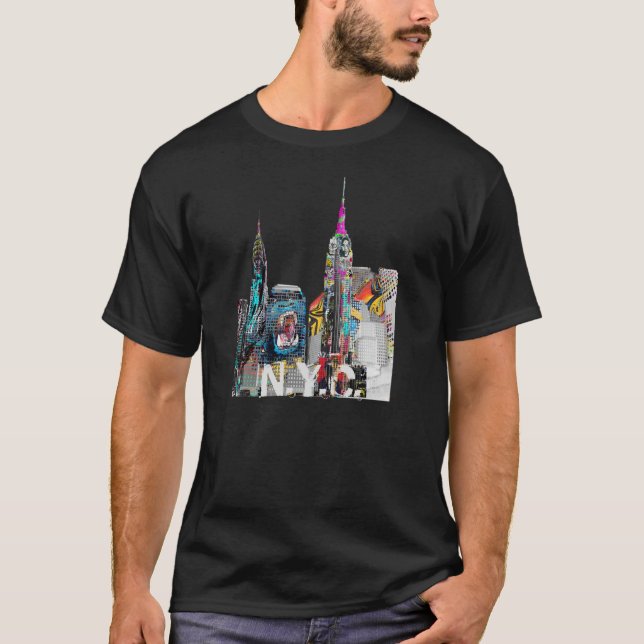 New York graffiti shirt (Front)