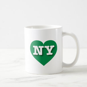 New York Green Heart - I love NY Coffee Mug
