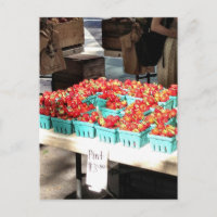 New York Greenmarket Farmers Market Strawberries