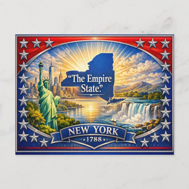 New York Greetings Postcard  (Front)
