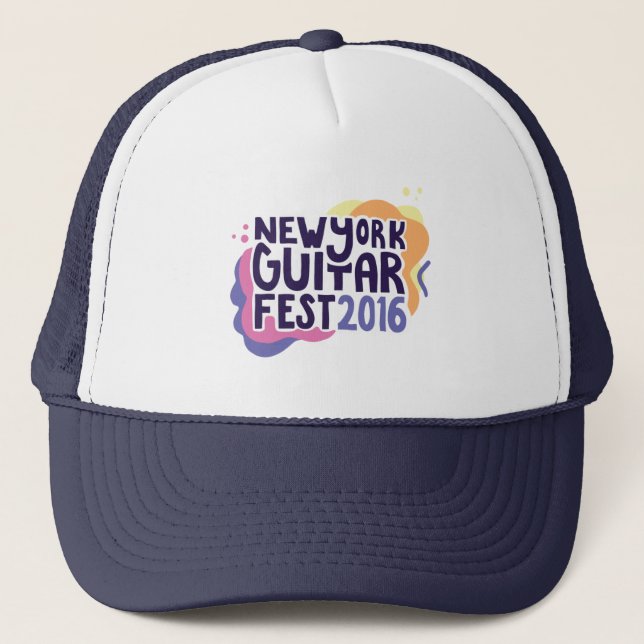 New York Guitar Festival 2016 Trucker Hat (Front)