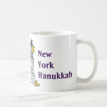 New York Hanukkah Gelt NYC Skyscraper Holiday Coffee Mug<br><div class="desc">Mug features an original marker illustration of a classic NYC landmark "dressed up" for the Hanukkah holiday.

This Chanukah illustration is also available on other products. Don't see what you're looking for? Need help with customisation? Contact Rebecca to have something designed just for you.</div>