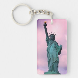 New York Harbour Famous Lady Liberty Statue - NYC Key Ring