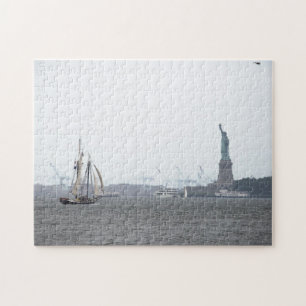 New York Harbour in Fog puzzle