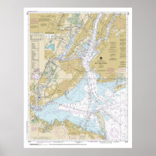 New York Harbour Nautical Chart 12327