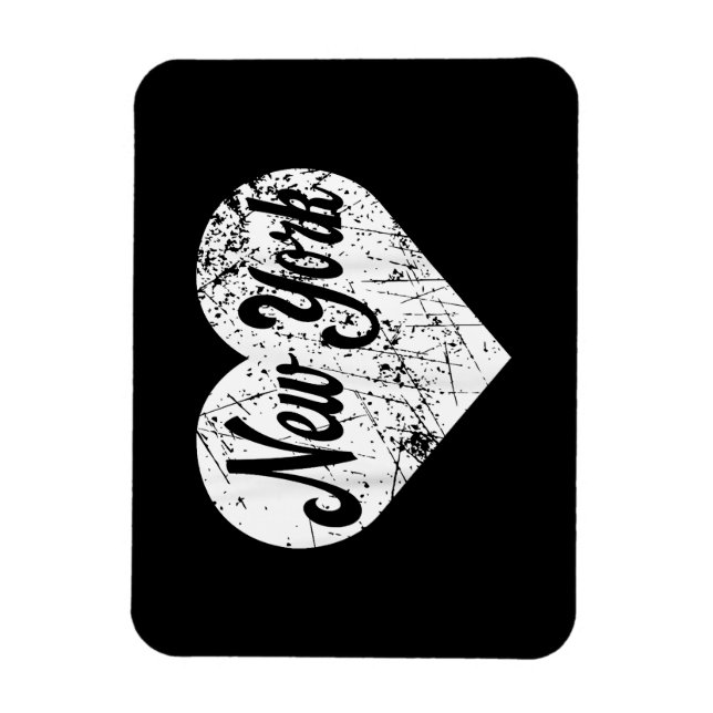New York Heart Magnet (Vertical)