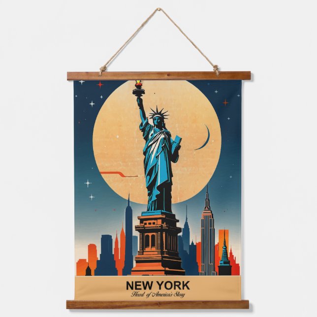 New York: Heart of America’s Story Hanging Tapestry (Front)