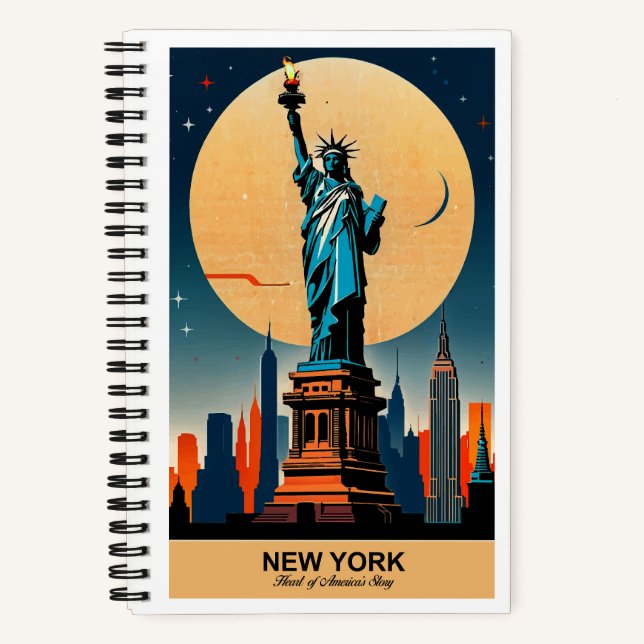 New York: Heart of America’s Story Notebook (Front)
