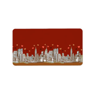 New York hearts Label