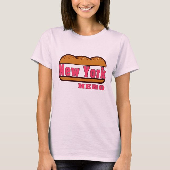 New York Hero Sandwich T-Shirt (Front)