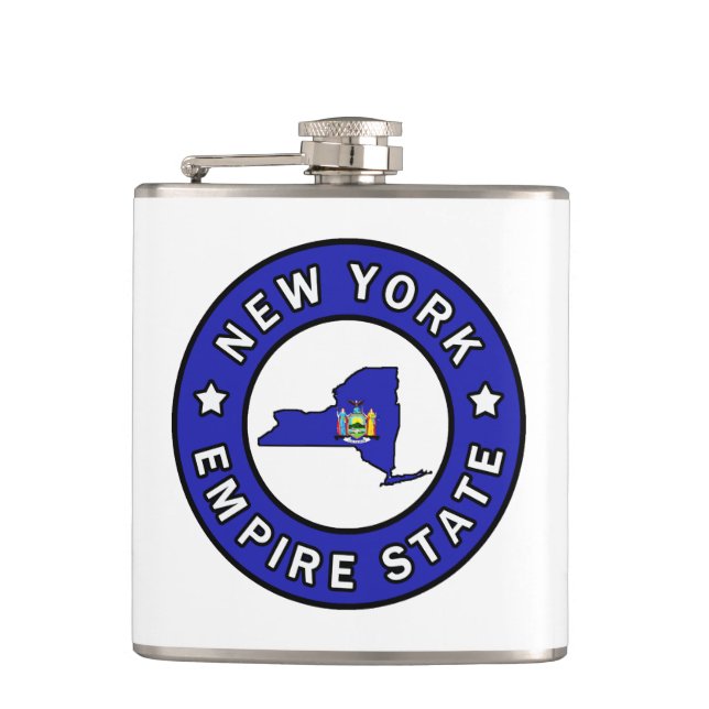 New York Hip Flask (Front)