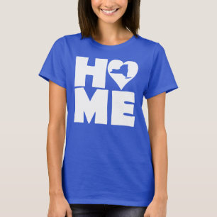 New York Home Heart State Tees T-Shirt