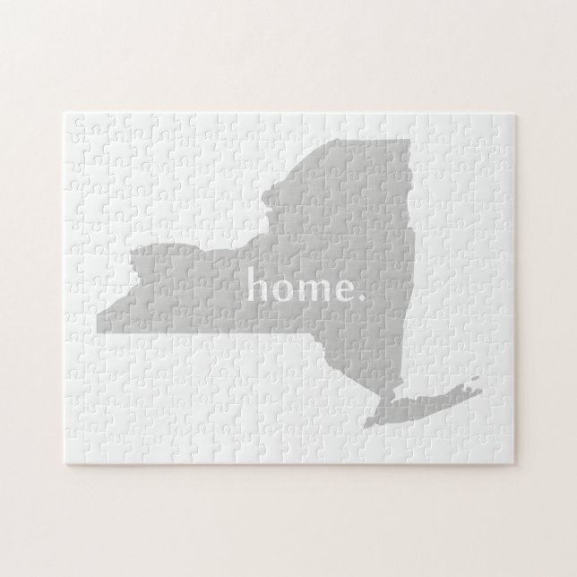 New York Home State Jigsaw Puzzle (Horizontal)