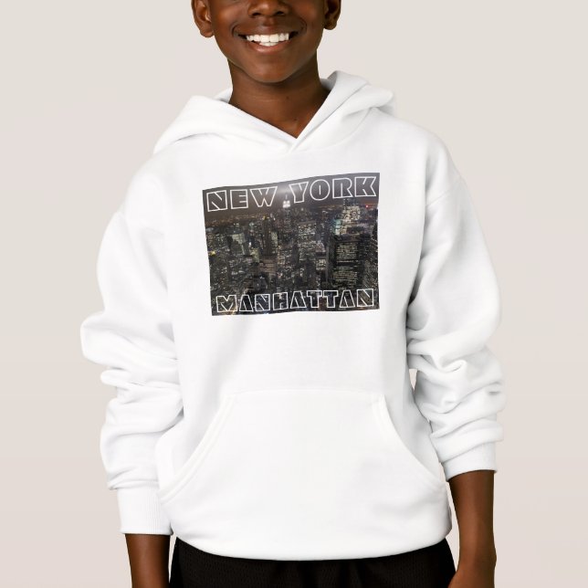 New York Hoodie Kid's Custom NYC Souvenir Hoodie (Front)